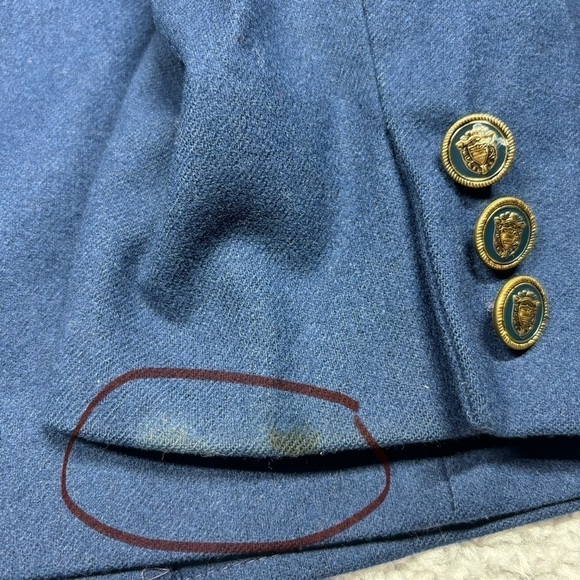 Pendleton Blazer Womens 12 Wool Vintage Classic Academia Office Work Business - Picture 7 of 7